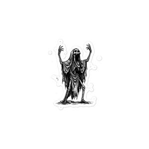 Mot Sticker, Canaanite God of Death, Ugaritic Underworld Deity, Dark Academia, Gothic Vinyl Sticker