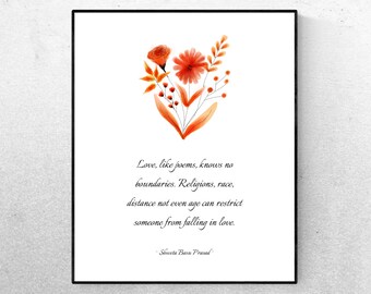 LOVE QUOTE Wall Art Inspirational Gift Motivational Decor Office Printable Office Poster Artwork Business Decoration Quote Print