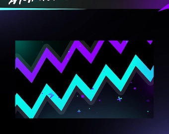 Stream Transition Pack | Blaze Wave Animated Overlay | Twitch YouTube Kick | Stinger Transition | OBS Streamlabs