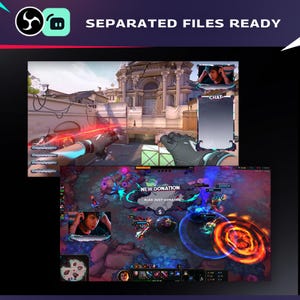 Infinite Smoke Stream Overlay-Paket für Twitch, Kick, YouTube/Abstrakter Stream/Comic-Kunst/Twitch-Overlay/Streamer-Paket/Farbenfroh/Cartoon Bild 6