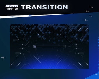 Animated System Override | Terminator | Stinger Transition | OBS Streamlabs