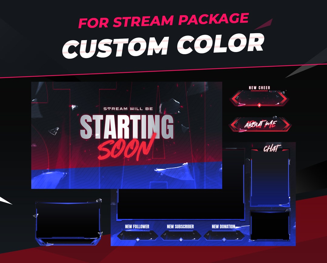Stream Bundle Customize Color for Bundle Stream Package - Etsy