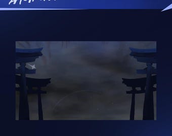 Torii Gate Stinger | Abyssal Shrine | Animated Scene Switch | OBS Streamlabs