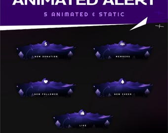 Arcane Event Alerts | Crystal Shards | Follower Raid Donation | OBS Streamlabs