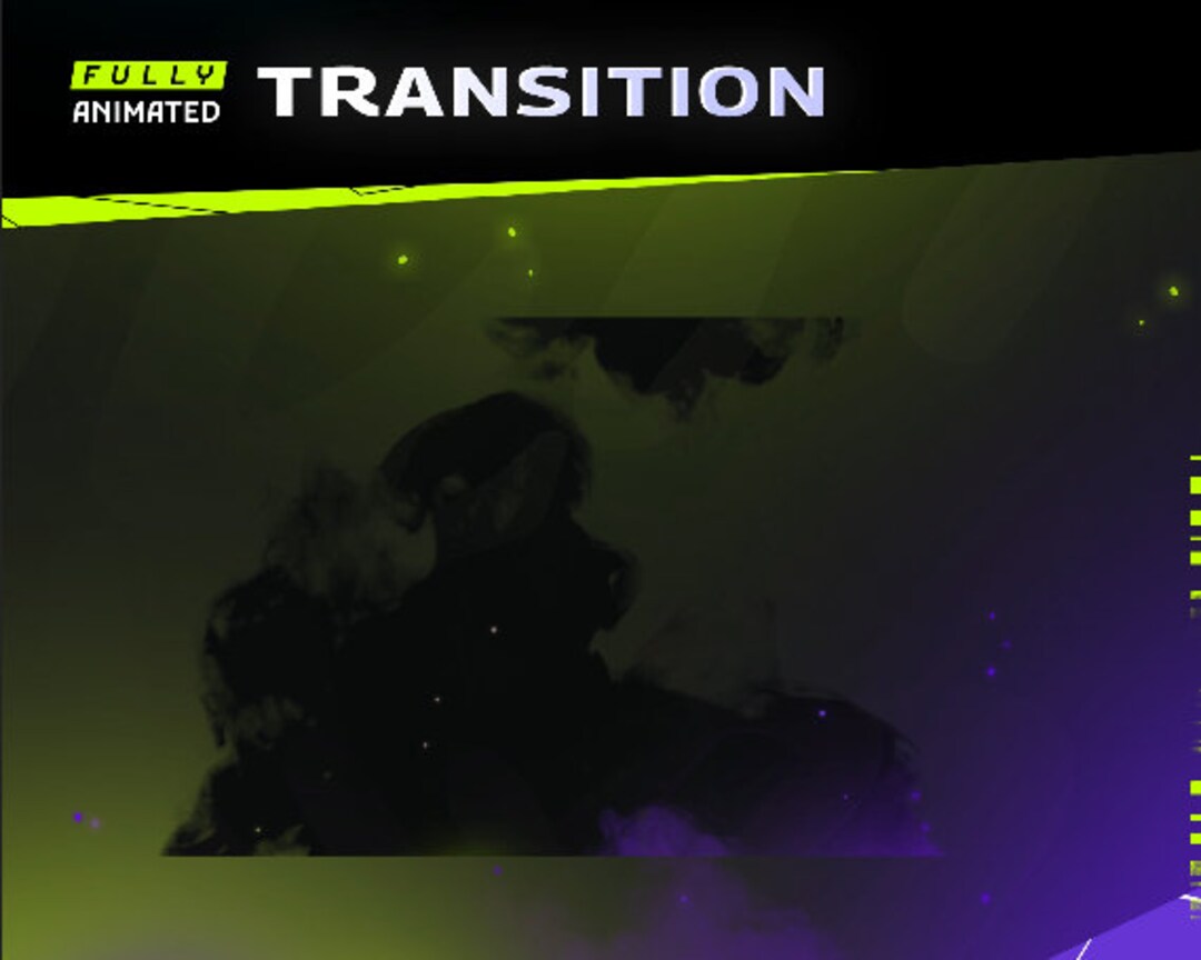 Freehand Animated Stringer Transition-twitch Graphic Gaming Overlay ...