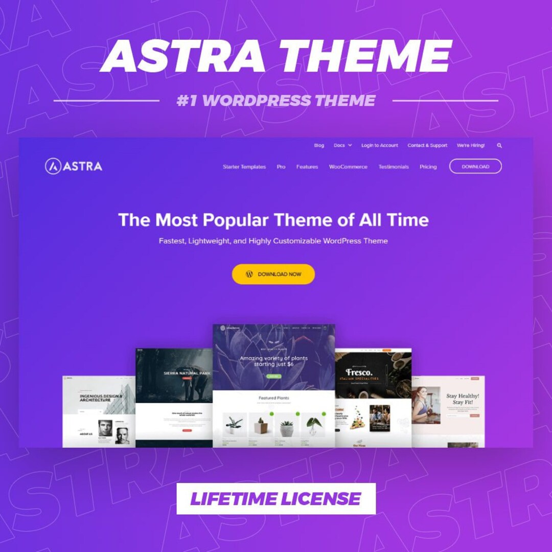Astra Pro Wordpress Theme & Growth Bundle With Original License Key and ...