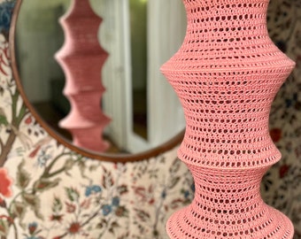 XXL crochet lamp