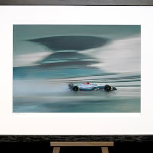 F1 Lewis Hamilton Mercedes AMG Motorsport Painting by Nick Stone - Collectable Signed limited edition art print  An ideal gift
