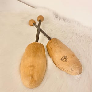 Vintage Rieker Pair Of Wooden Shoe Stretchers