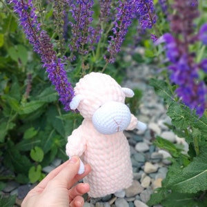 Crochet Pattern Little Sheep: Easy Amigurumi  tutorial for Beginners - PDF in English, Digital
