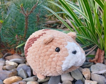 Crochet Guinea Pig, Handmade Toy, Plush for Baby