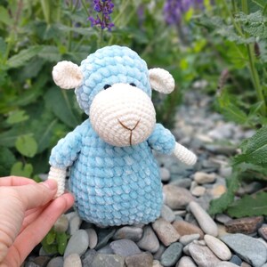 Crochet Pattern Little Sheep: Easy Amigurumi  tutorial for Beginners - PDF in English, Digital