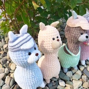 Amigurumi LLAMA & ALPACA - Perfect Kids Gift, Ready to Snuggle