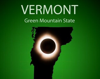 Eclipse Poster Photography of Eclipse Vermont Eclipse Photographs From Vermont Pictures of Eclipse in Vermont Eclipse Wall Decor Metal