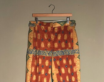 JB'S Up-Cycled Bespoke Curtain Trousers - W37