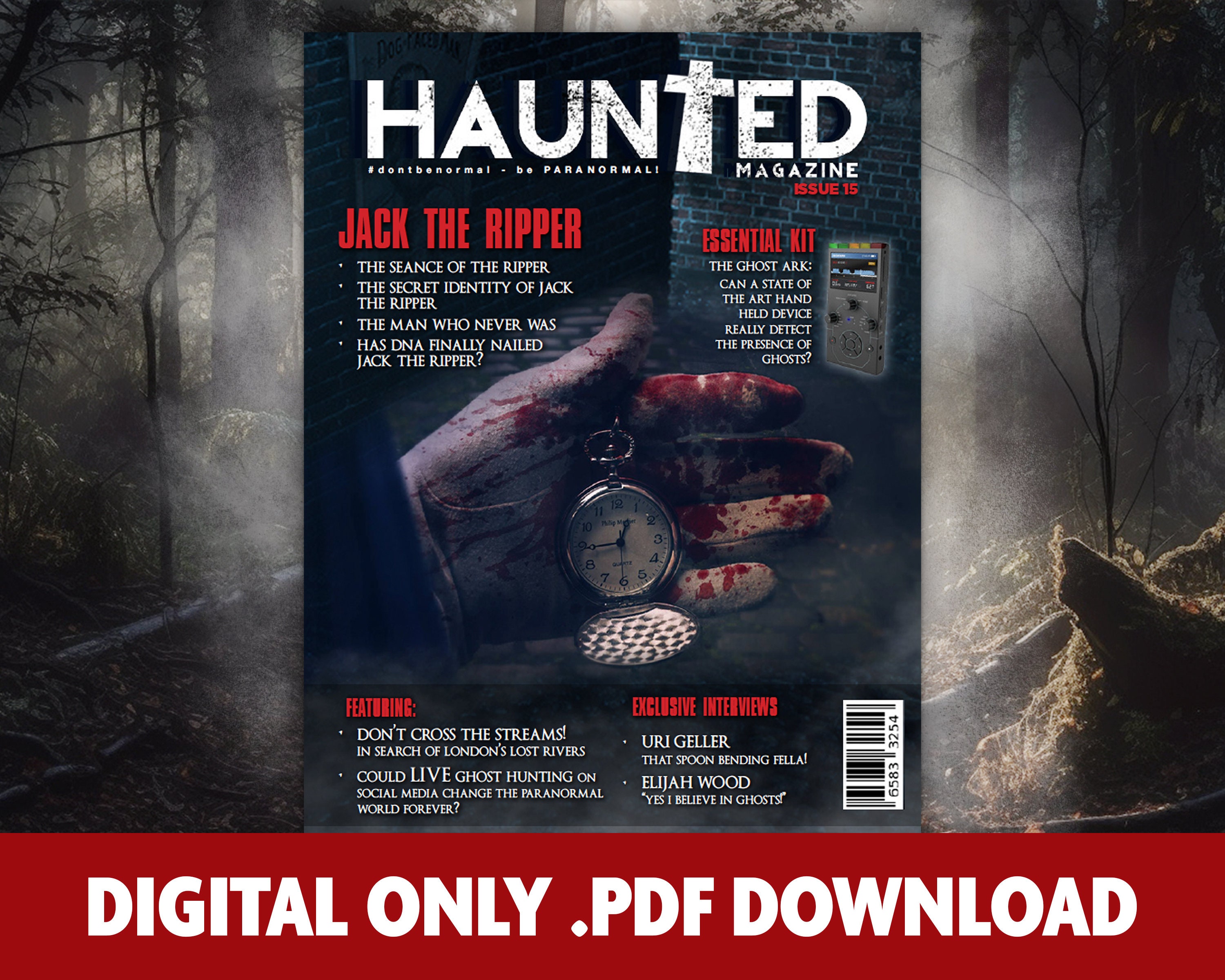 Haunted Magazine Issue 15 Digital Only Download Paranormal