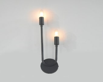 vintage night wall lamp black matte wall lamp sconce unique wall lamp