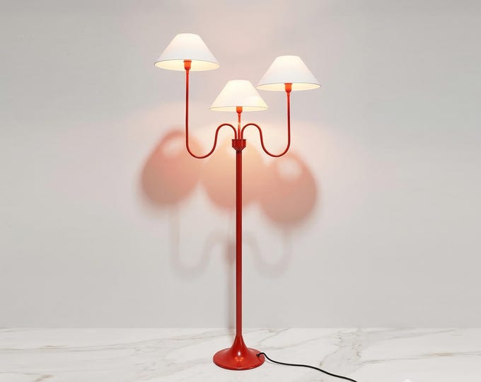 Discover the Art of Lighting with Red Floor Lamps