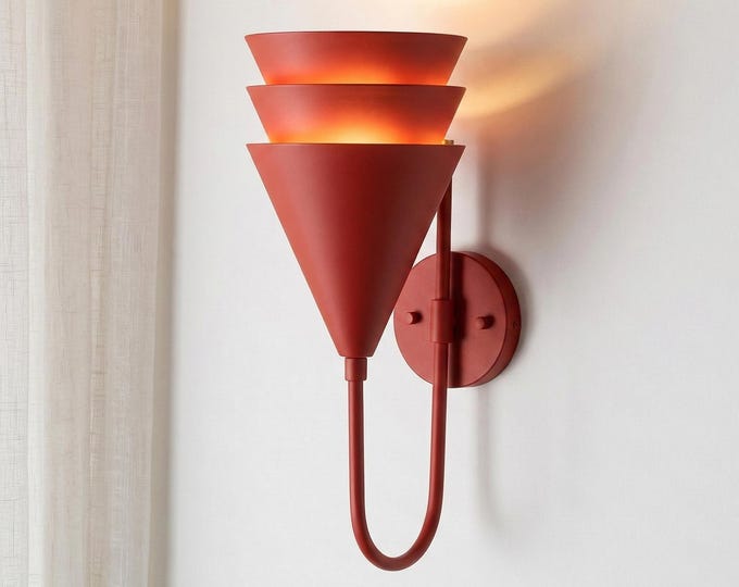 Antique Home Decor and Red Wall Lighting for Classic and Modern Interiors