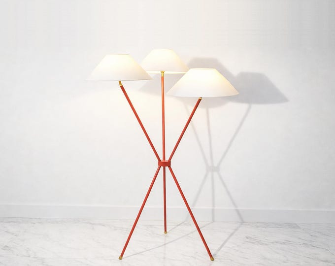 Art Deco Inspired Floor Lamp with Unique Design
