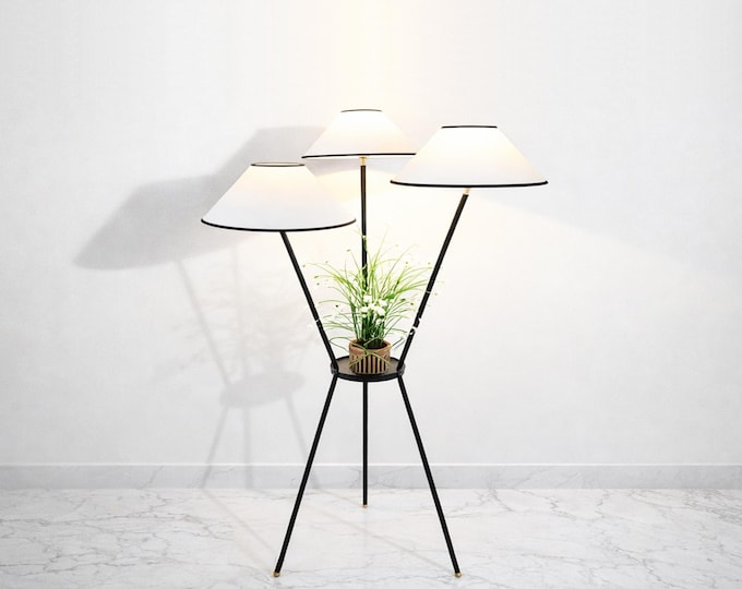 Modern Industrial Floor Lamp for Living Room Decor