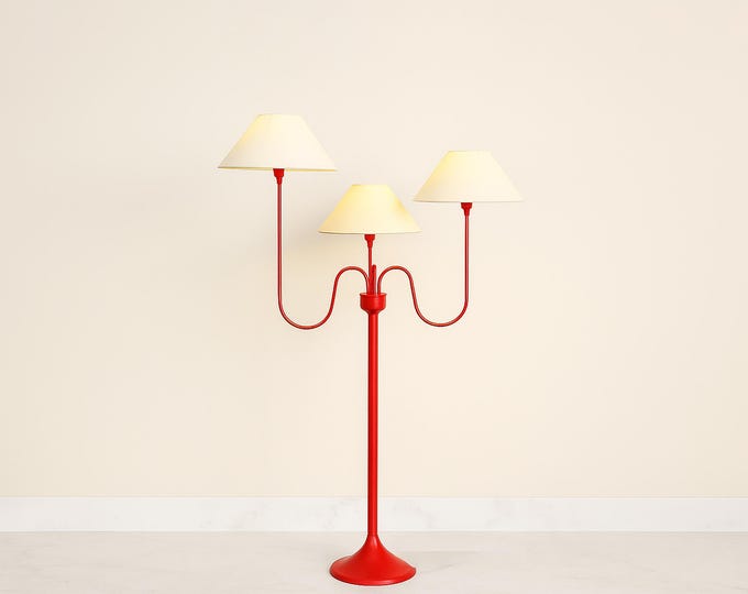 Discover the Art of Lighting with Red Floor Lamps