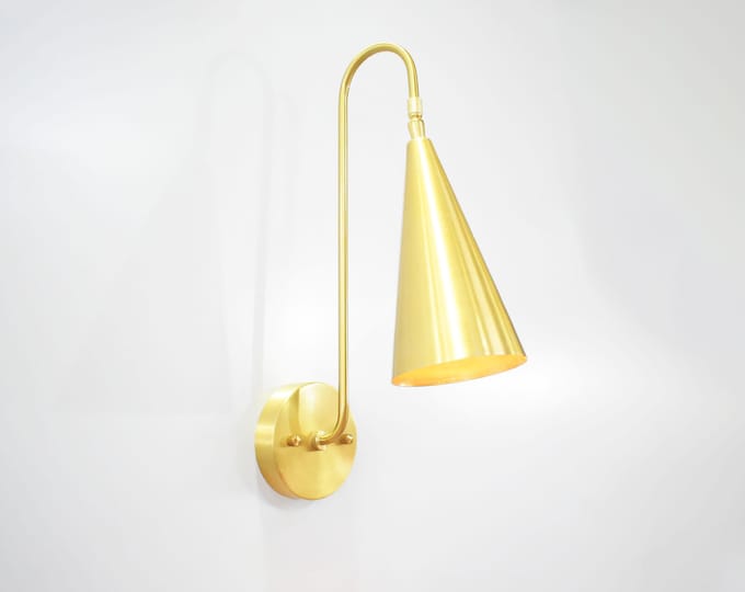 Enhance Your Space with a Brass Wall Lamp Create Ambient Lighting with Elegant Design