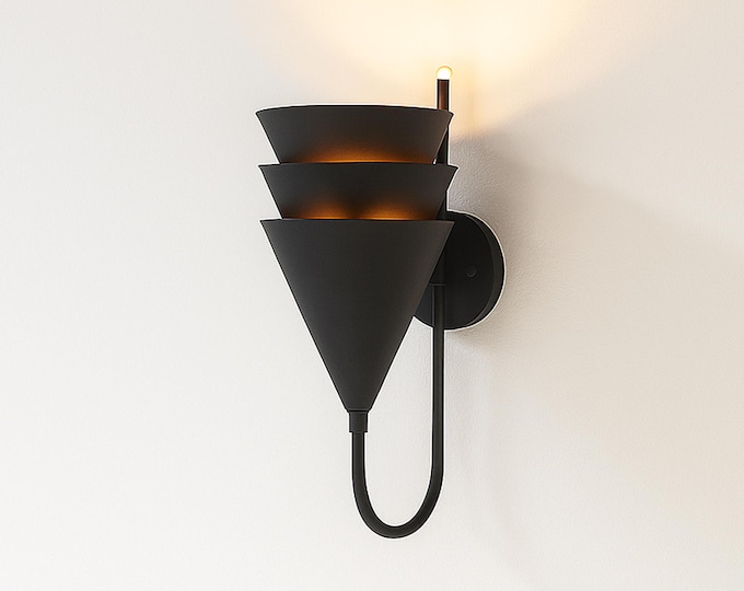Vintage & Modern black Wall Sconces, Night Lights, and Wall Fixtures for Home