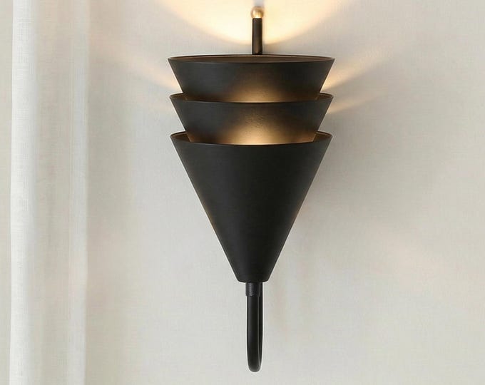 Vintage & Modern black Wall Sconces, Night Lights, and Wall Fixtures for Home