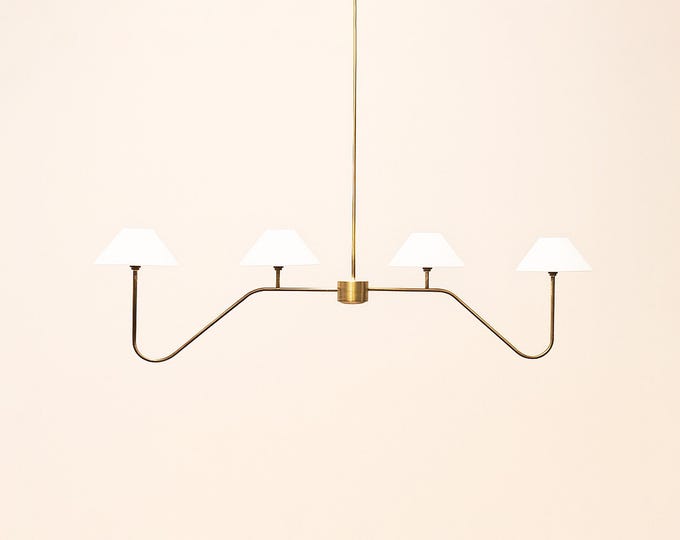 Unique Chandeliers: Style Meets Functionality Gothic Stilnovo Chandelier with Cascade Crystals Tiffany Style Ceiling Light Fixture