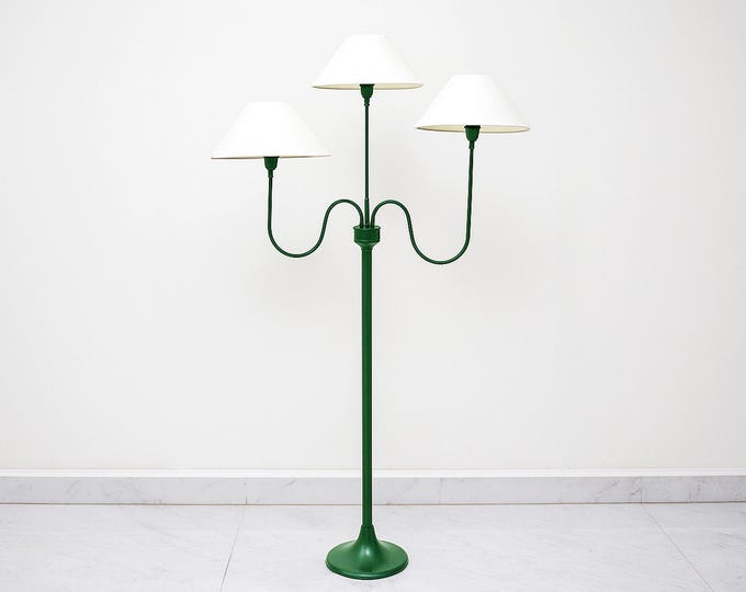 The Allure of Green Triple Shade Floor Lamps for Modern Homes