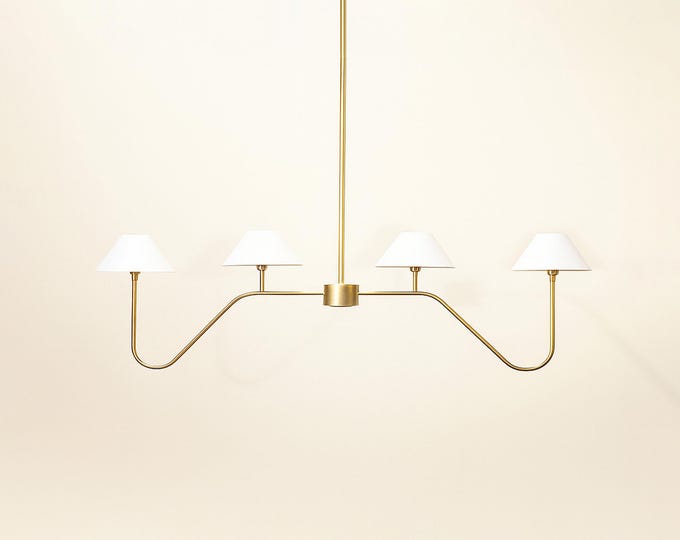 The Allure of Golden Chandeliers in Modern Design Gothic Stilnovo Chandelier with Cascade Crystals Tiffany Style Ceiling Light Fixture