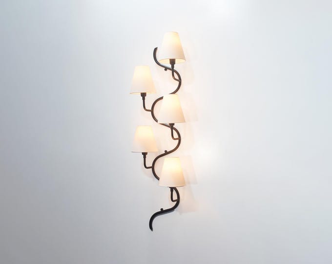vertical wall decor living room wall sconces light unique light modern wall light 5 light vanity light luxury wall decor bedside wall sconce