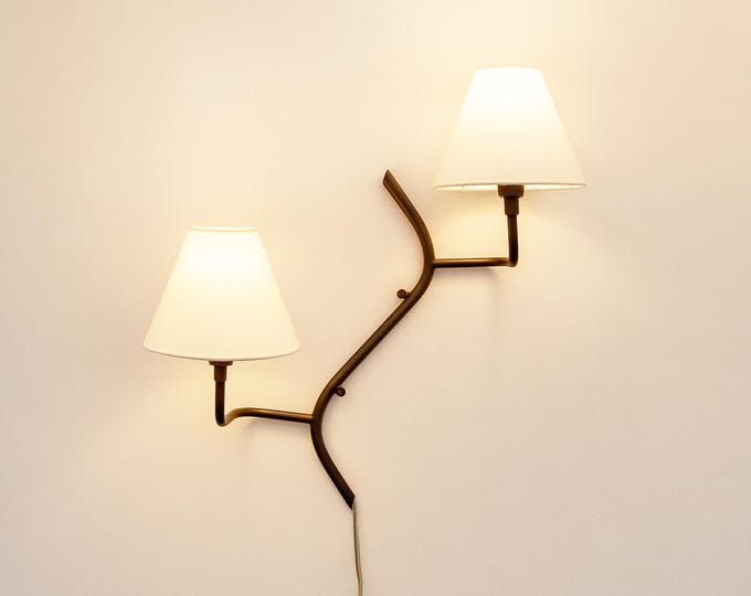 unique wall lamp wall sconce hardwired wall sconce plug in wall lamp bedroom living room mid century wall sconce wall light light fixture