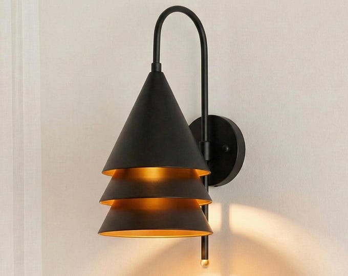 Modern Light Fixtures and Black  Wall Art for Stylish Home and Living Spaces