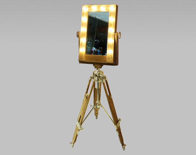 Makeup Mirror with Light luxury makeup mirror makeup mirror vintage Antique Makeup Mirror Vanity Mirror with Light mirror for bedroom
