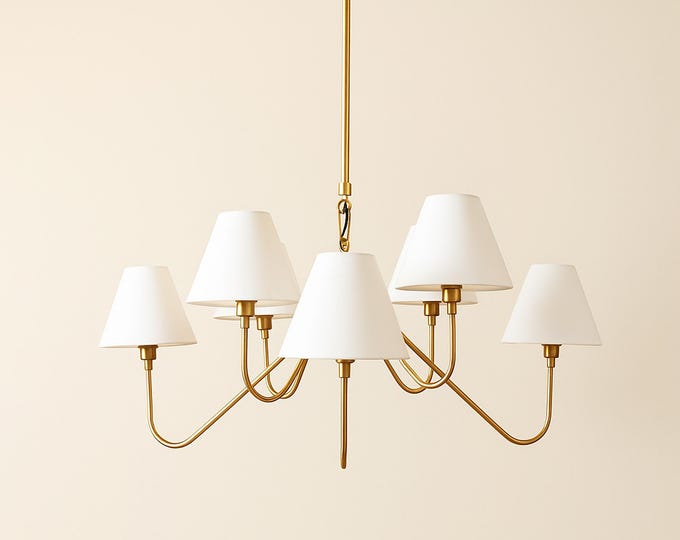 Golden Chandeliers: A Touch of Luxury for Any Room