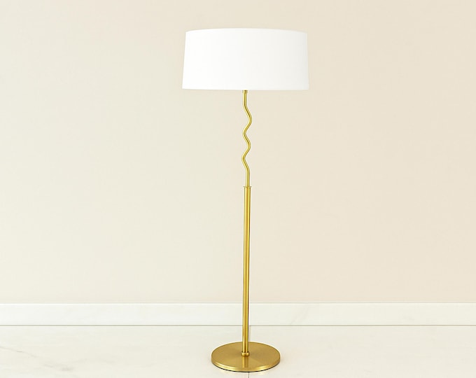 floor lamp with shade floor lamp for living room bedroom floor lamp floor lamp brass handmade floor lamp mid century modern floor lamp