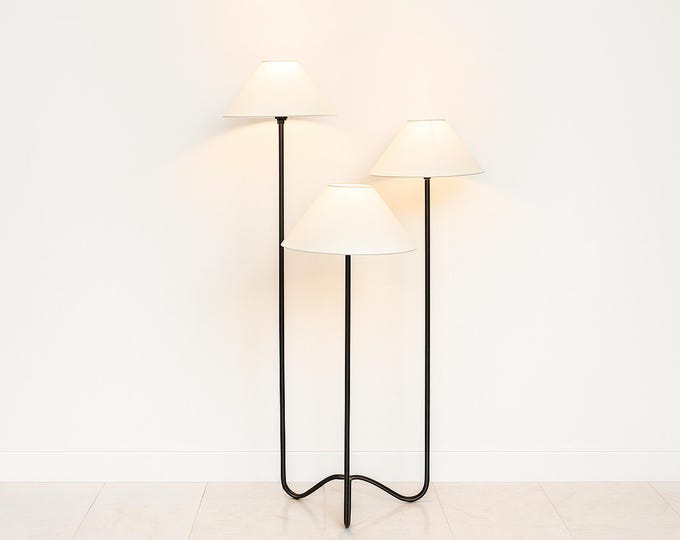 Crystal Cascade Floor Lamp: A Symphony of Radiance
