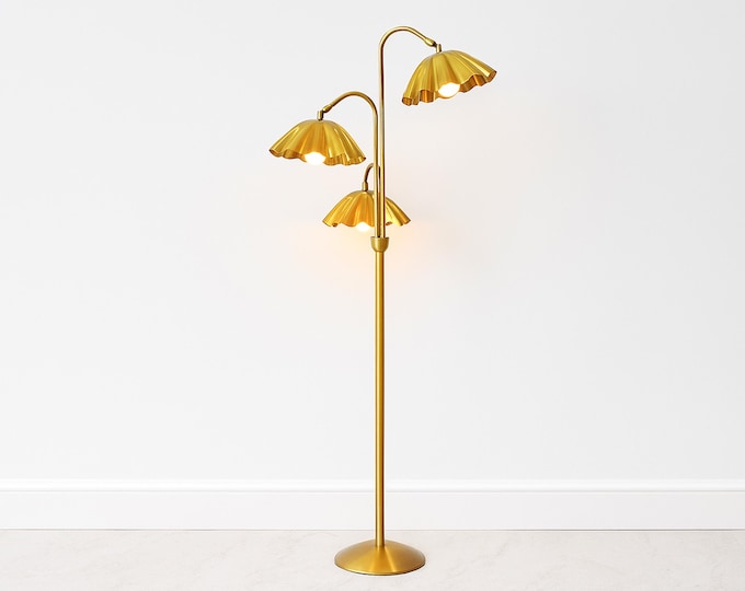 The Allure of Golden Floor Lamps: A Design Statement