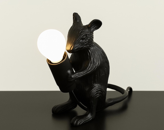Black Mouse Table Lamps: A Statement of Sophistication