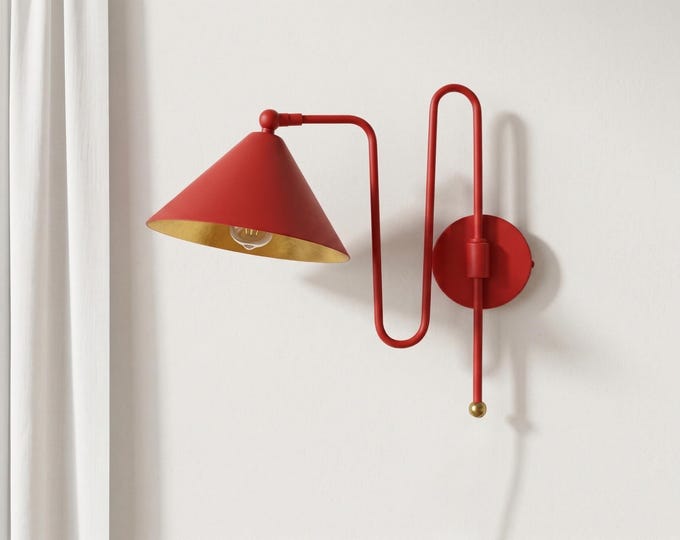 Modern Minimalist LED Wall Lamp – Sleek Linear Indoor Lighting Fixture