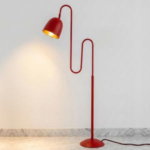 Elevate Your Lighting with Sophisticated Red Floor Lamps
