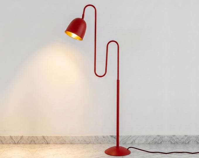 Elevate Your Lighting with Sophisticated Red Floor Lamps