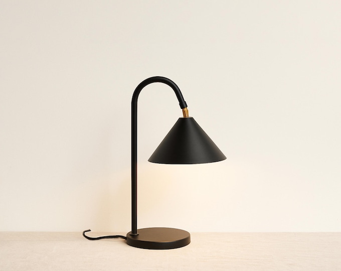 unique desk lamp handcrafted table lamp for stylish workspace