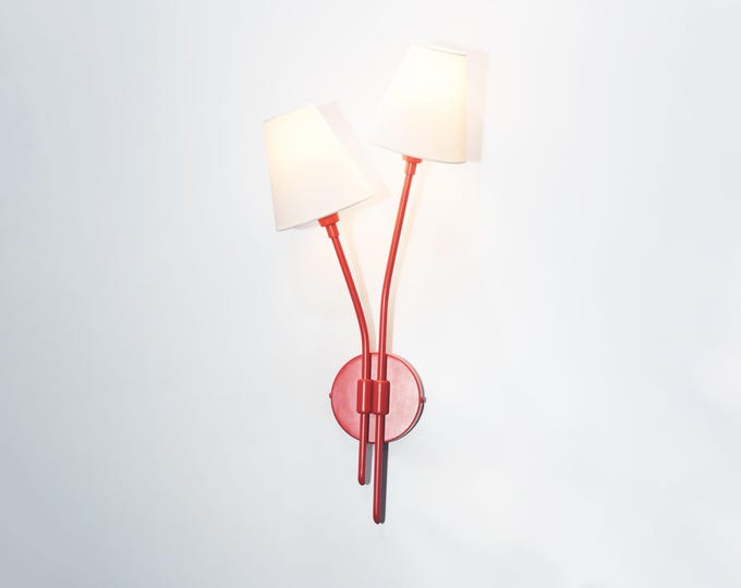 Handcrafted Wall Sconce Rustic and Modern Light Fixture