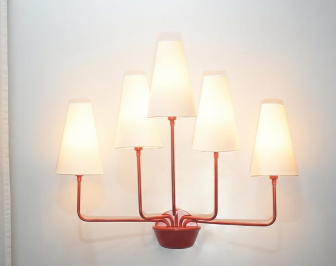 Red Radiance for Refined Interiors