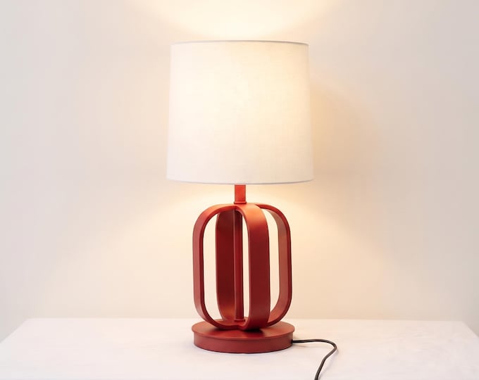 Floor Lamp in Black Color, Modern 3 Light Floor Lamp with Plain White Fabric Shades & Plant Stand, Designer Standing Lamp for Living Room.