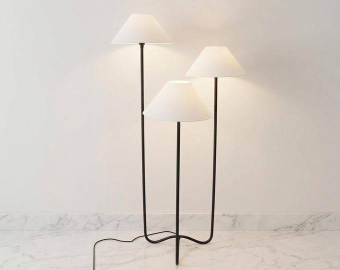 Crystal Cascade Floor Lamp: A Symphony of Radiance