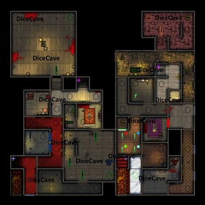 Arklay Campaign 2 (RE1), Resident Evil Digital Print and Play Dungeon Scenarios.